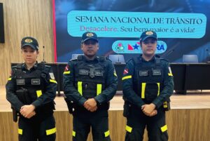 O BPRV esteve presente, na abertura da Semana Nacional do Trânsito